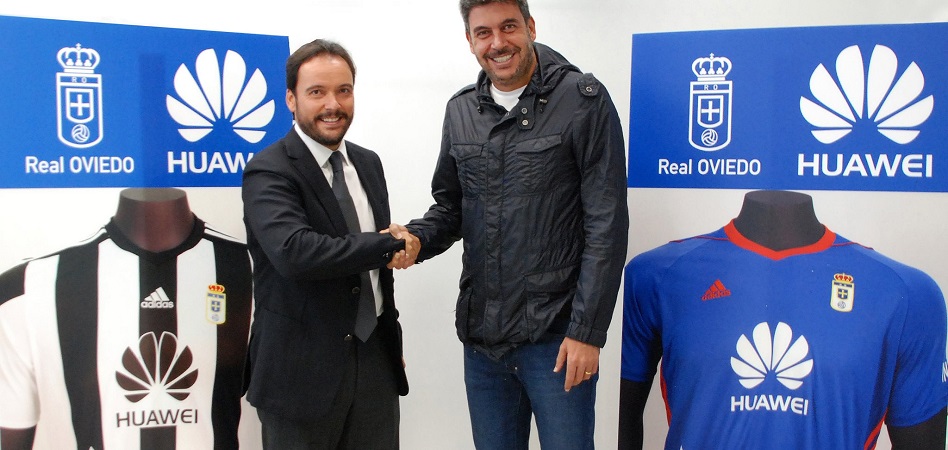 Huawei regresa a La Liga como patrocinador principal del Oviedo